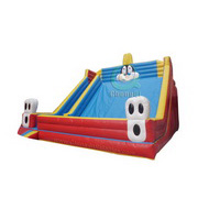 inflatable rock climb slide